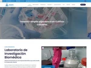 diseño web farmacia