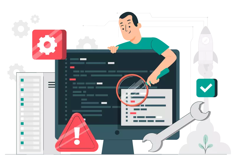 Freelance realizando el mantenimiento de una web WordPress de un negocio de Madrid