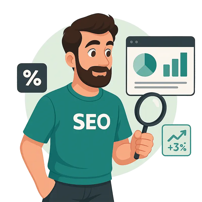 Consultor SEO freelance trabajando en el posicionamiento de un negocio de Alcorcón