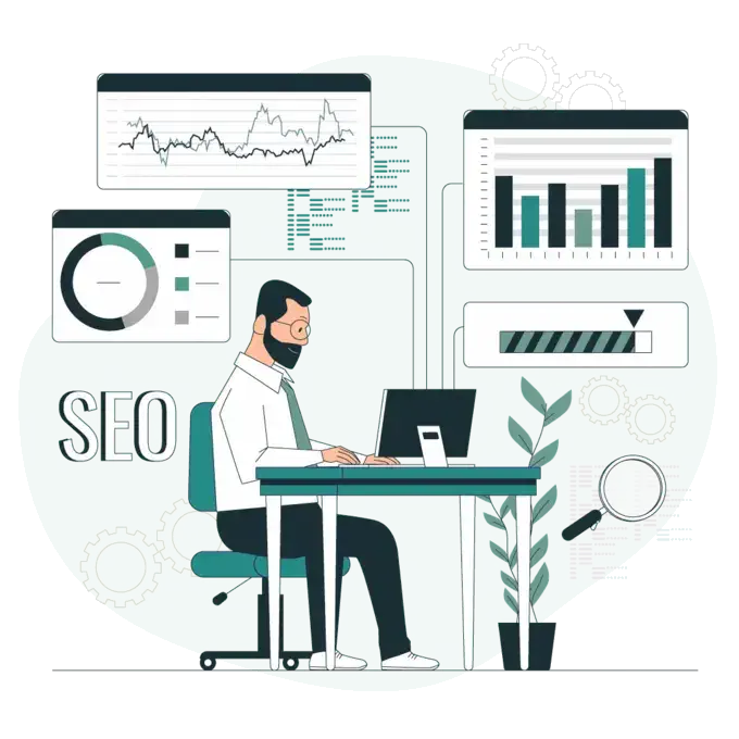Consultor SEO freelance analizando el posicionamiento de un negocio del distrito de Salamanca, Madrid